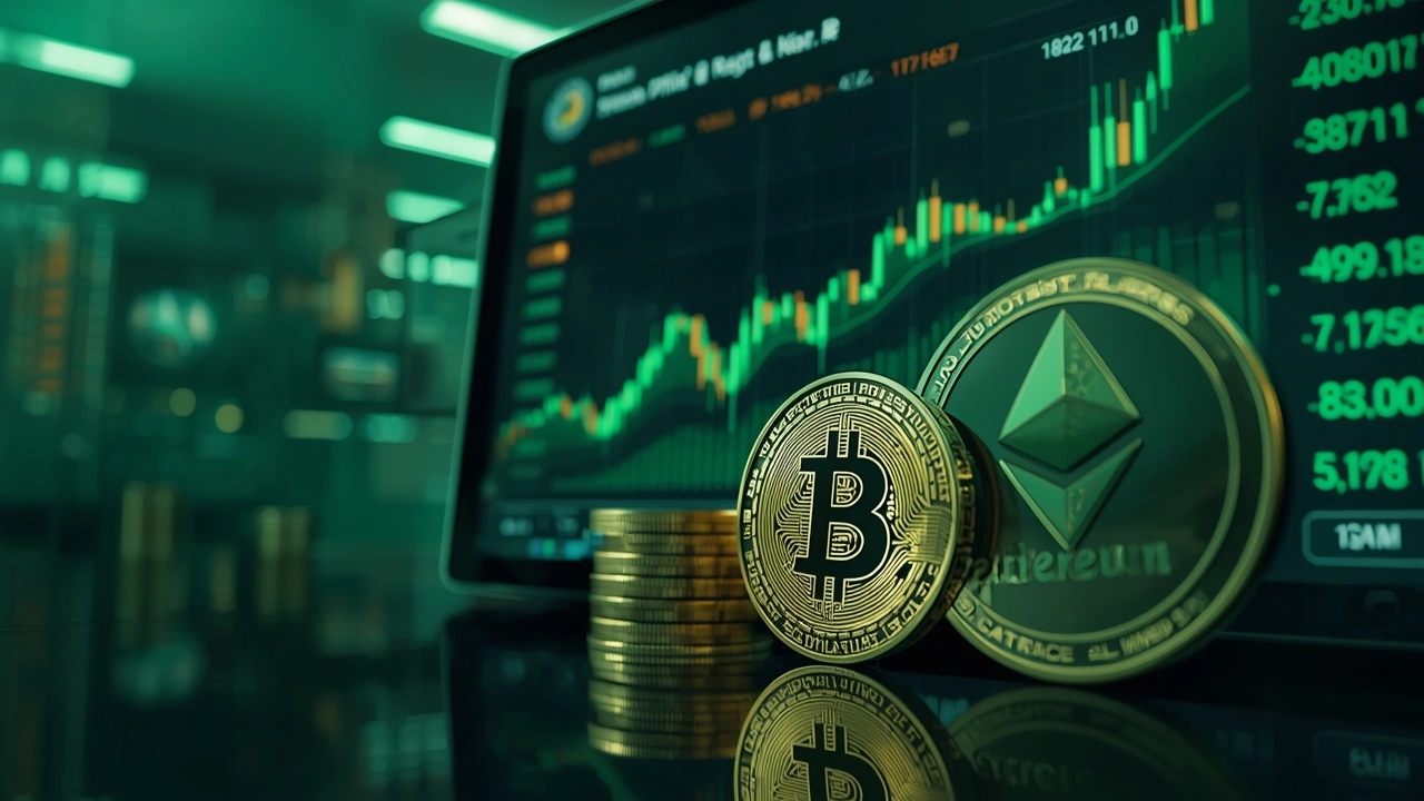 Bitcoin пробил $71 000, Ether прибавил 19%: ETF получили $517 млн за сутки