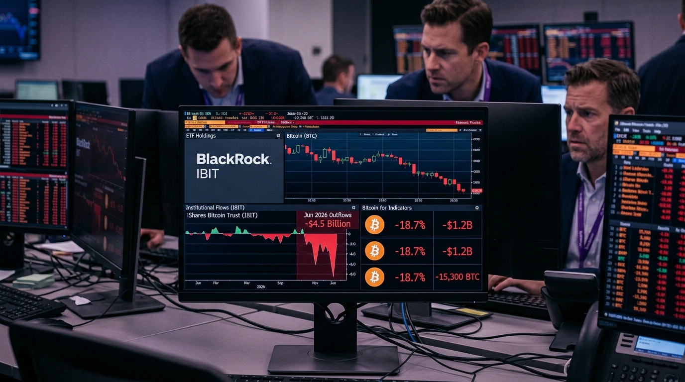 Bitcoin ETF втратили $4.5 млрд за червень: рекорд за всю iсторiю