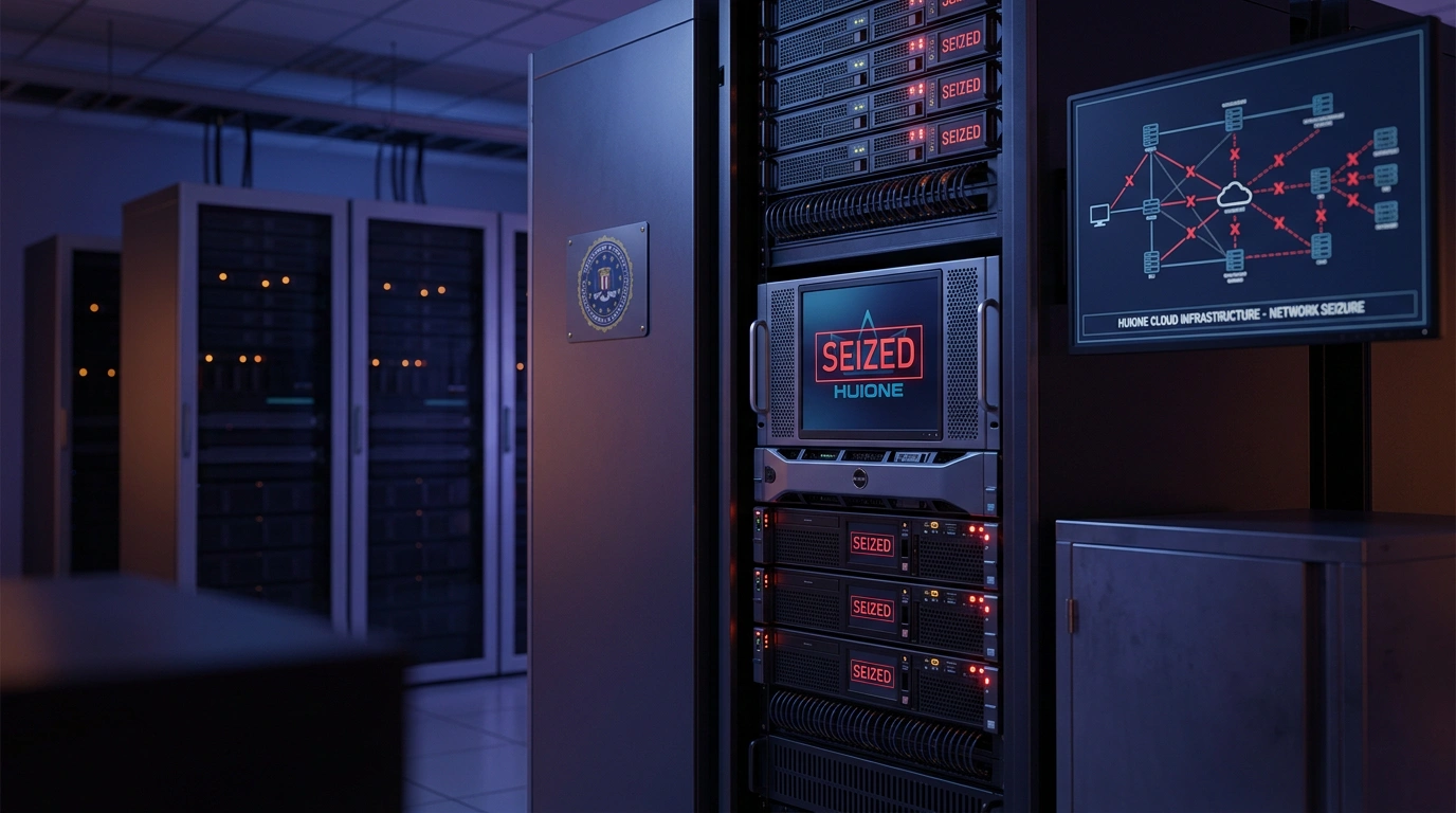 DOJ Seizes Huione Cloud Infrastructure Powering a Billion-Dollar Scam Network