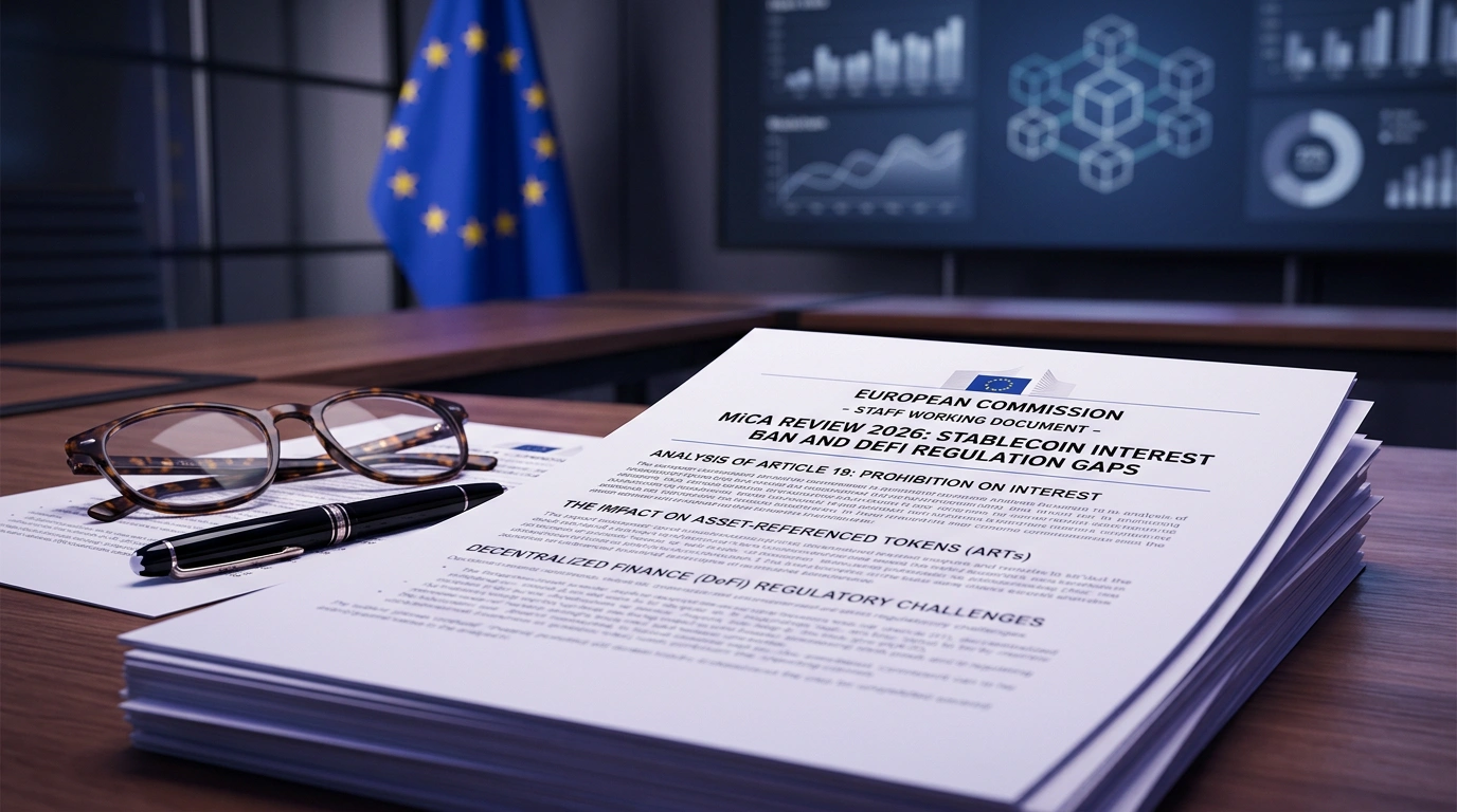 EU Reviews MiCA: Stablecoin Interest Rules and DeFi Gaps on the Table