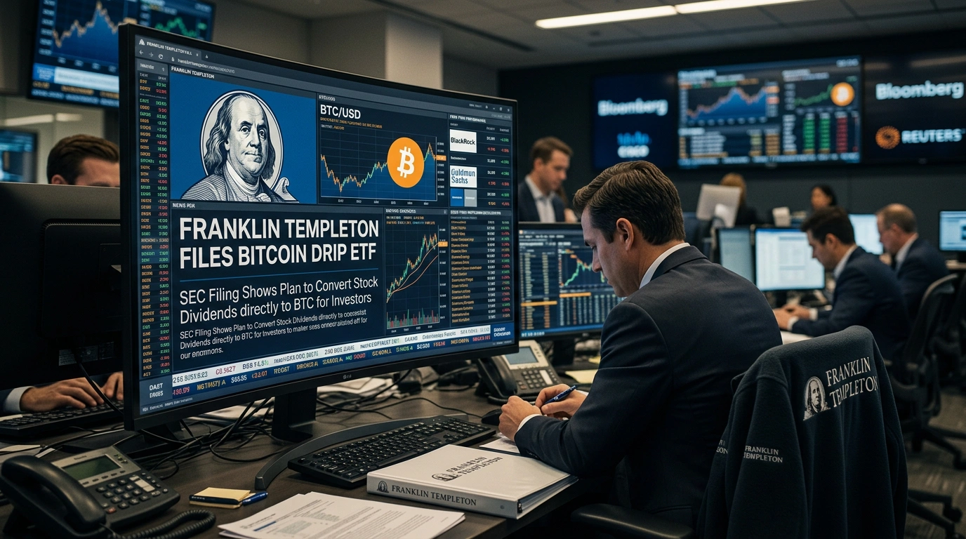 Franklin Templeton Bitcoin DRIP ETF: дивiденди акцiй у Bitcoin