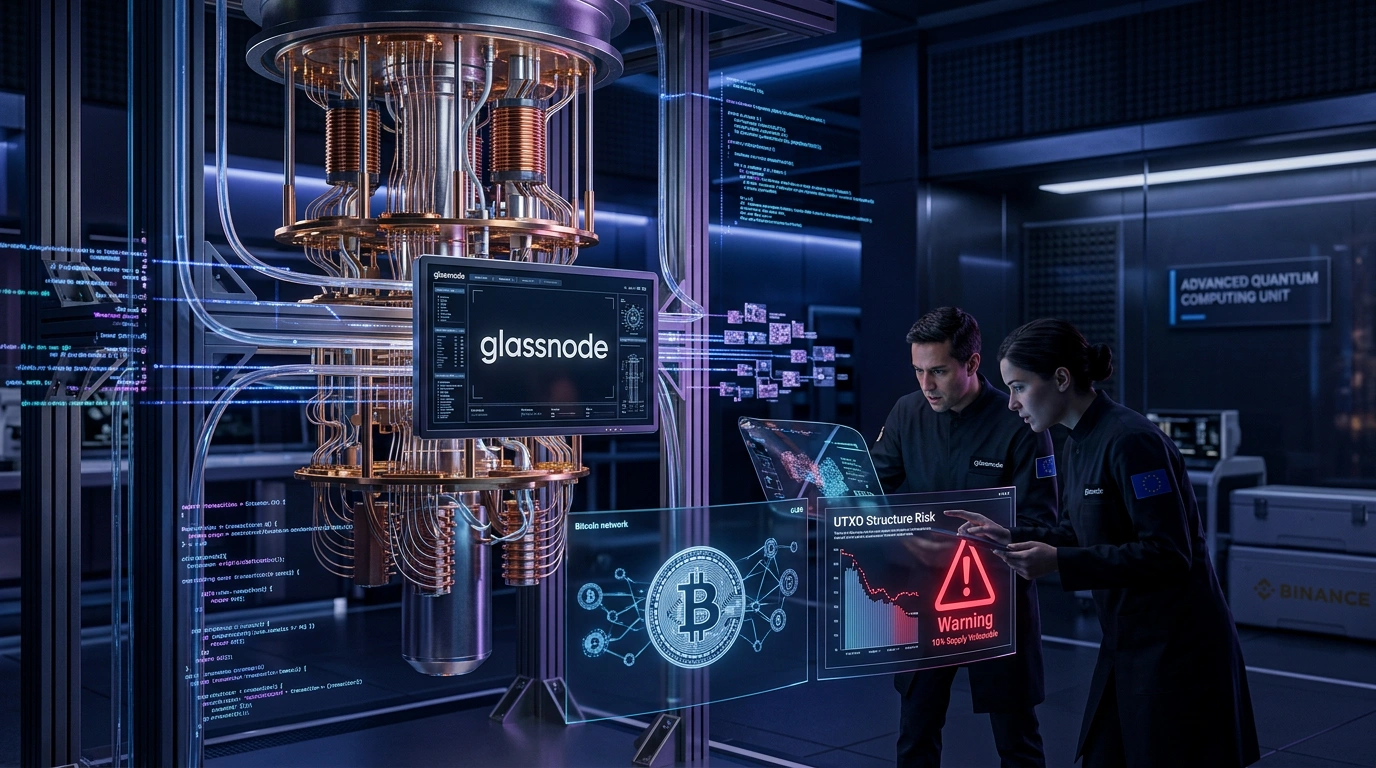 Glassnode: 1.92 Million BTC Structurally Unsafe Due to Quantum Computing Breakthrough