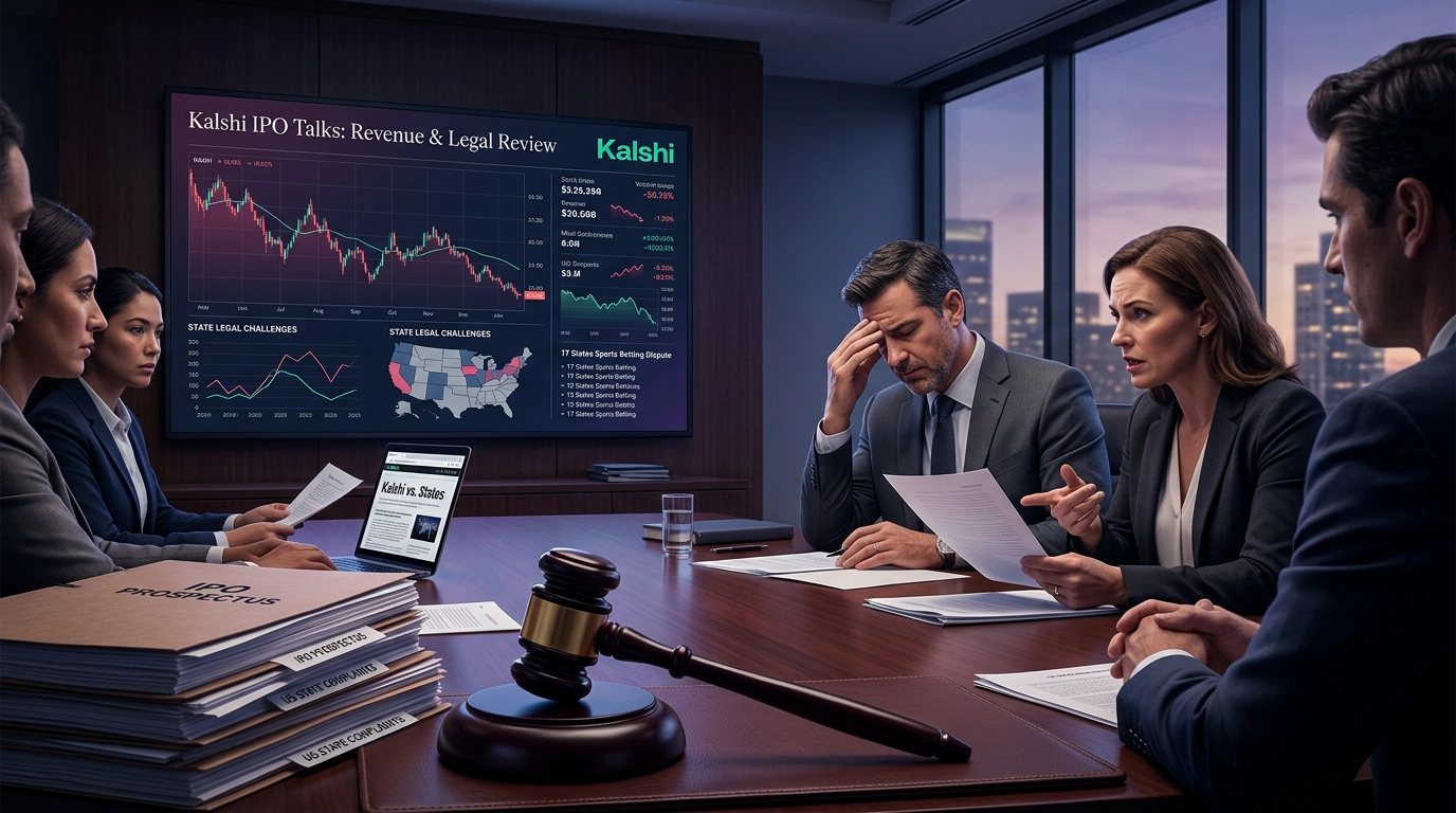 Kalshi веде переговори про IPO: $2 млрд доходу i бій з 17 штатами