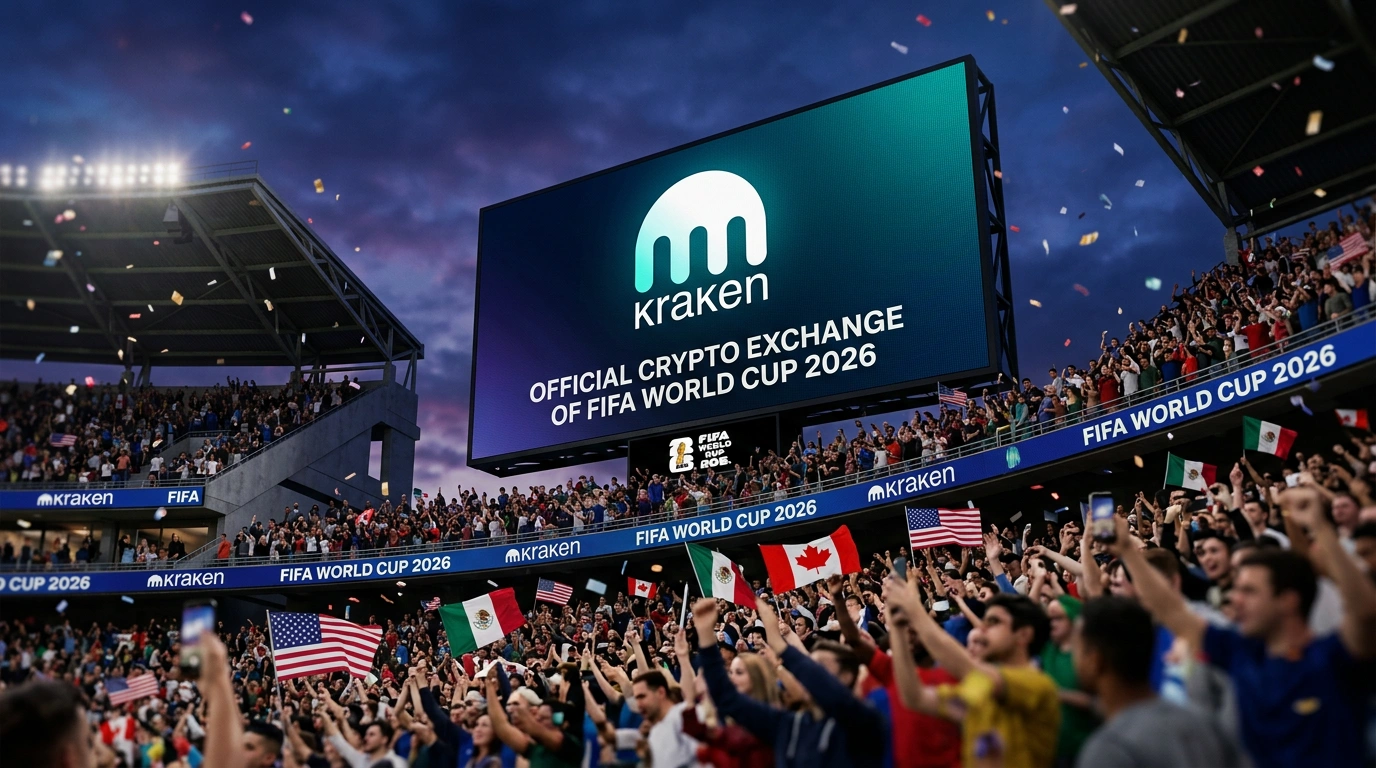 Kraken отримала статус офiцiйної криптовалютної бiржi FIFA World Cup 2026