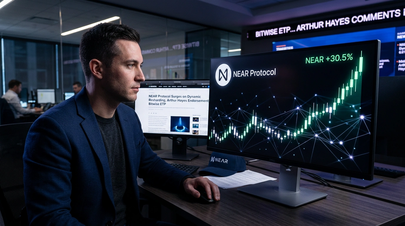 NEAR Protocol +30%: Dynamic Resharding Explained and Why the Market Reacted