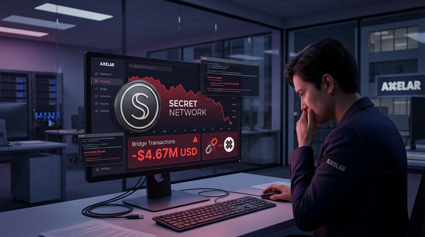 Secret Network втратив $4,67 млн: infinite mint exploit через міст Axelar