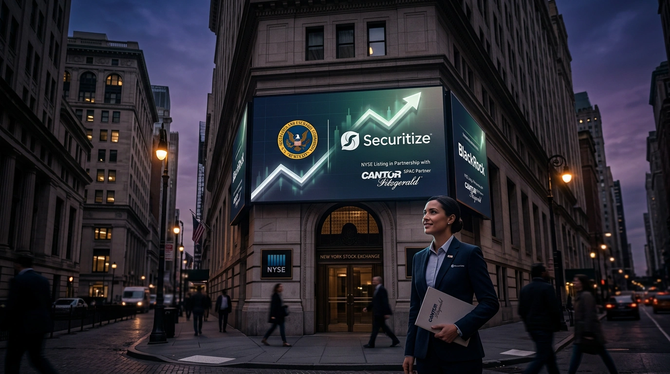 Securitize Clears SEC Hurdle, to List on NYSE as SECZ via Cantor Fitzgerald SPAC