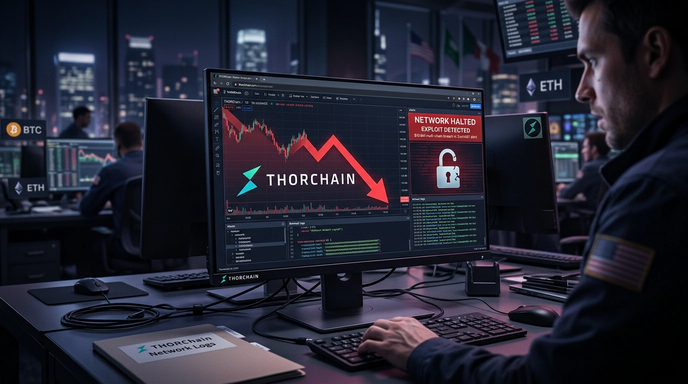 THORChain зупинив торги після атаки на $10,8 млн: що відомо