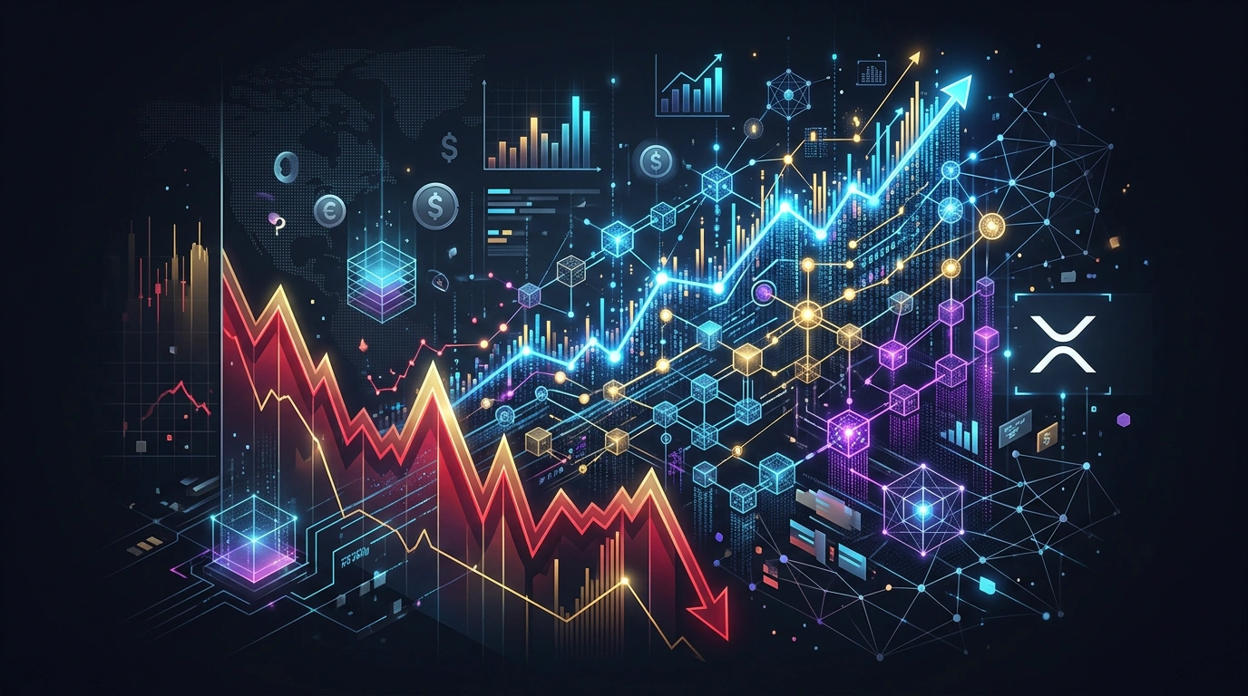 XRP Ledger побил рекорды активности — 2,7 млн платежей в день, но цена -62%